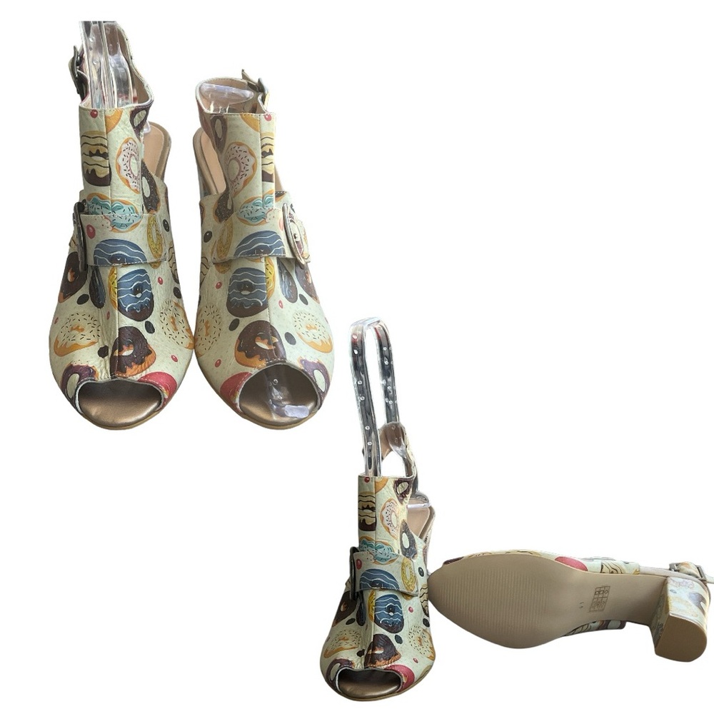 Donut Design Women’s Shoe Size 10M - Picture 8 of 9